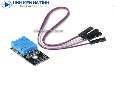 Cảm biến nhiệt độ và độ ẩm DHT11 Cảm biến nhiệt độ và độ ẩm DHT11